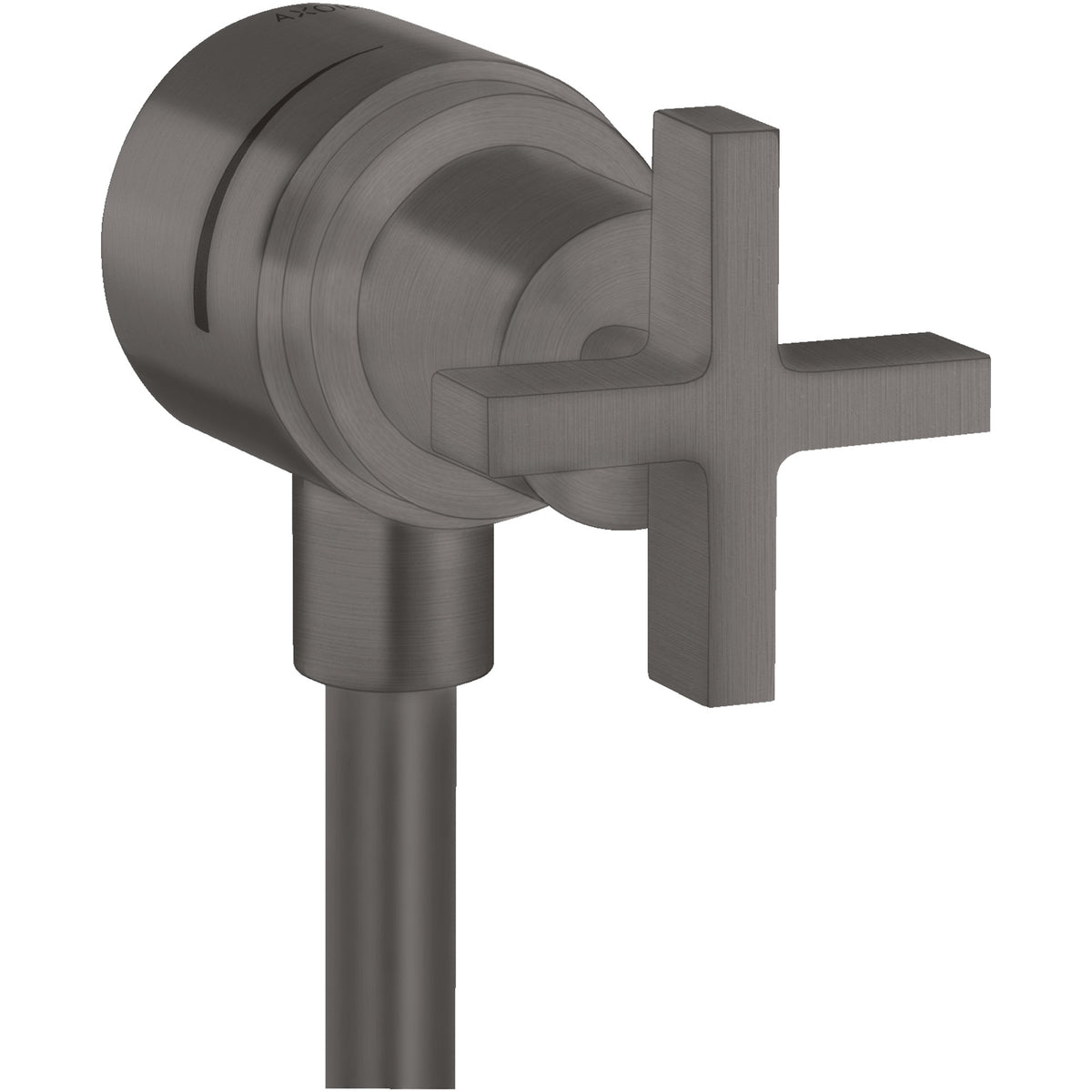 AXOR Starck  AXOR Citterio Wall outlet stop with non return valve, shut-off valve and cross handle