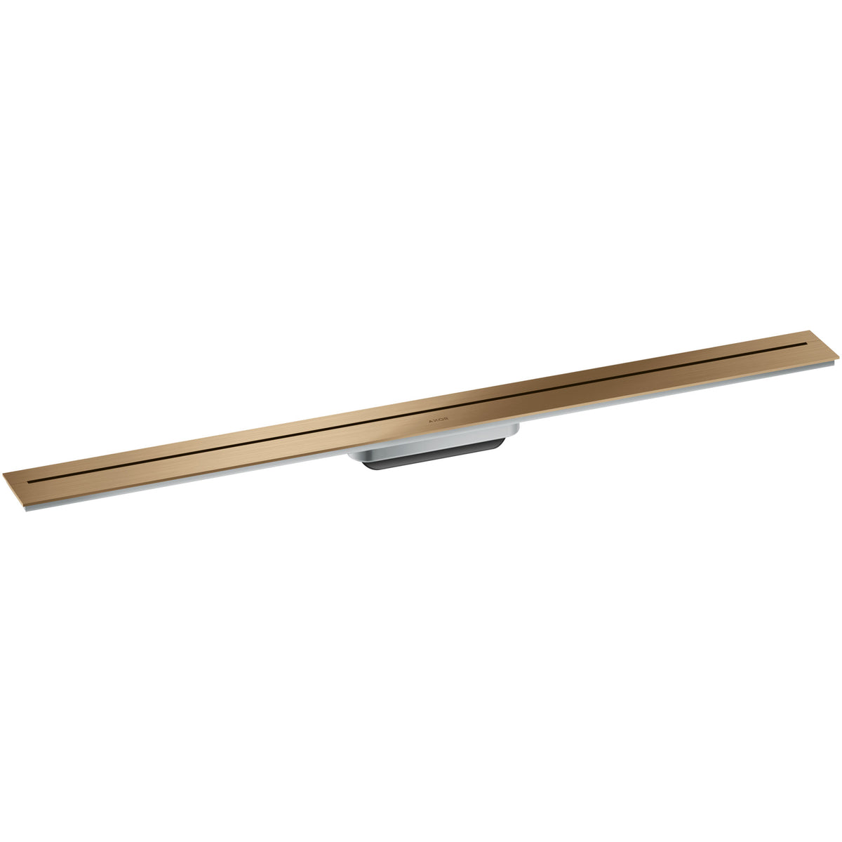 תעלת ניקוז לרצפה  צמוד קירAXOR Drain Finish set shower drain 1000 for wall mounting