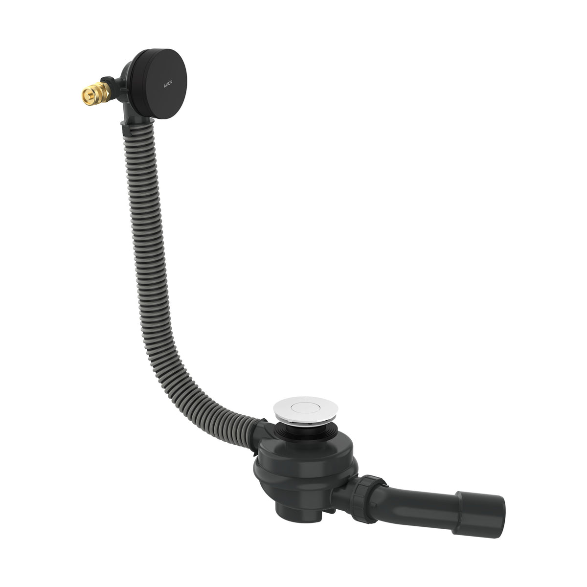 FlushPlate AX for Geberit SigmaAXOR Exafill Complete set bath filler, waste and overflow set for bathtub