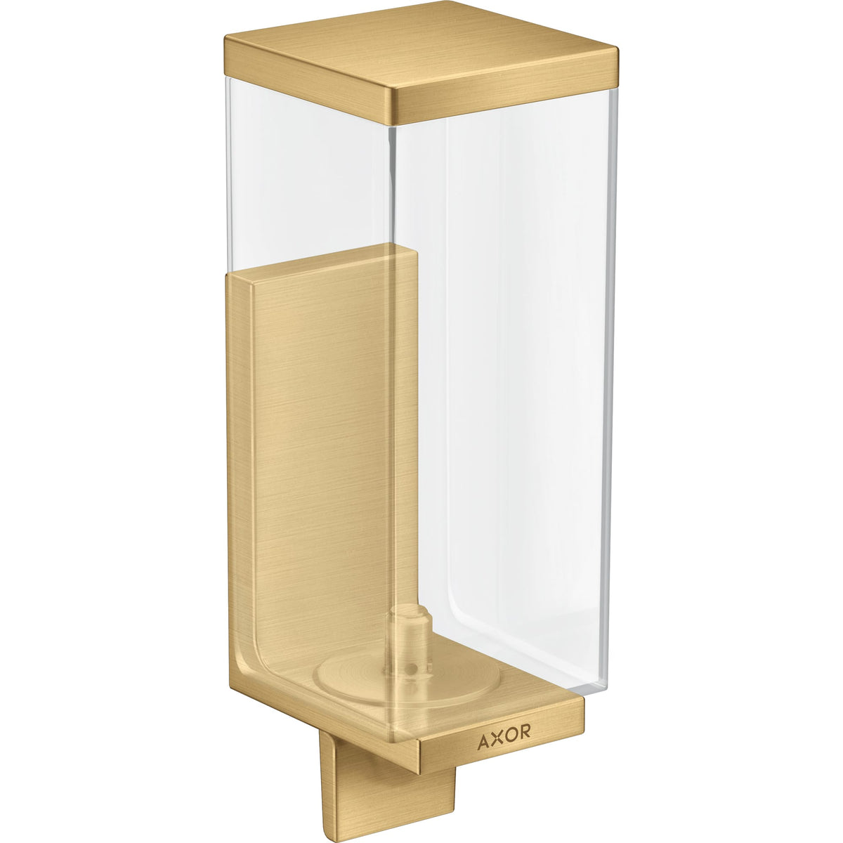 מיכל לסבון נוזלי עם חיבור מהקיר AXOR Universal Rectangular Liquid soap dispenser