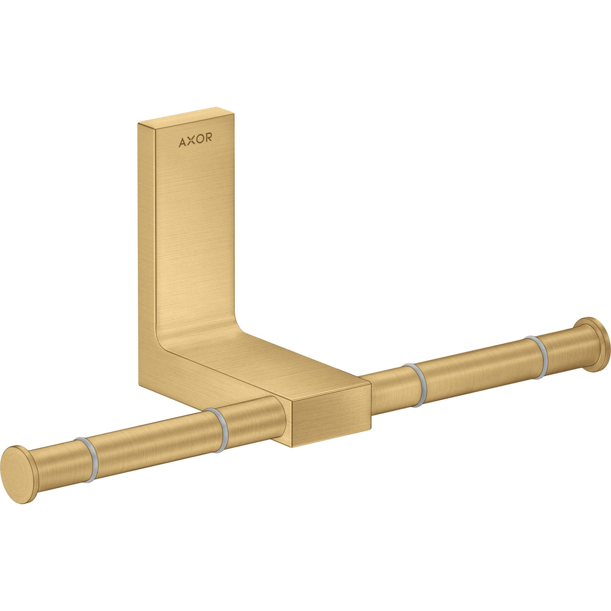מחזיק לנייר טואלט כפול אקסור AXOR Universal Rectangular Toilet paper holder double