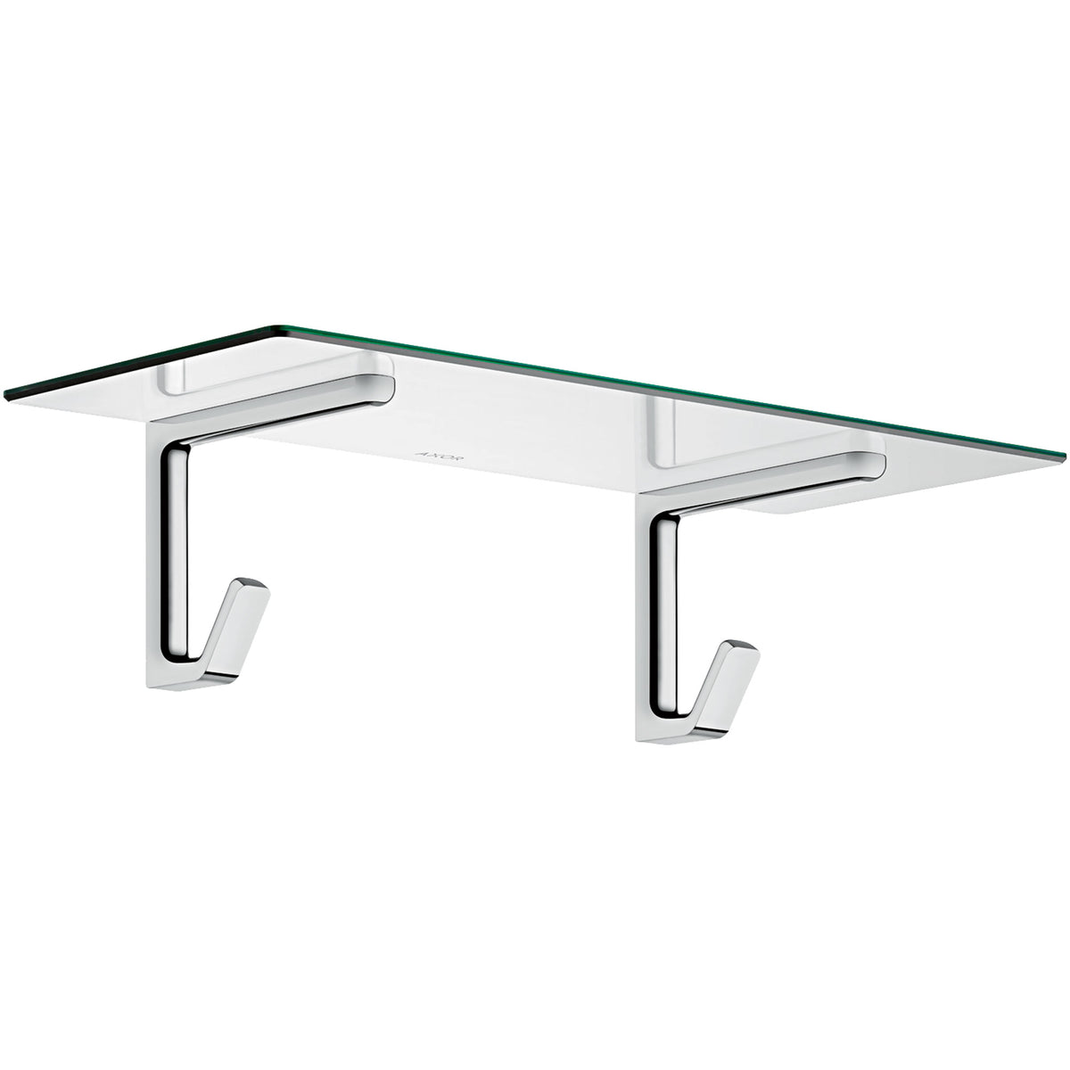 מדף זכוכית עם מתלה מגבות אקסור  AXOR Universal Softsquare Bath towel shelf