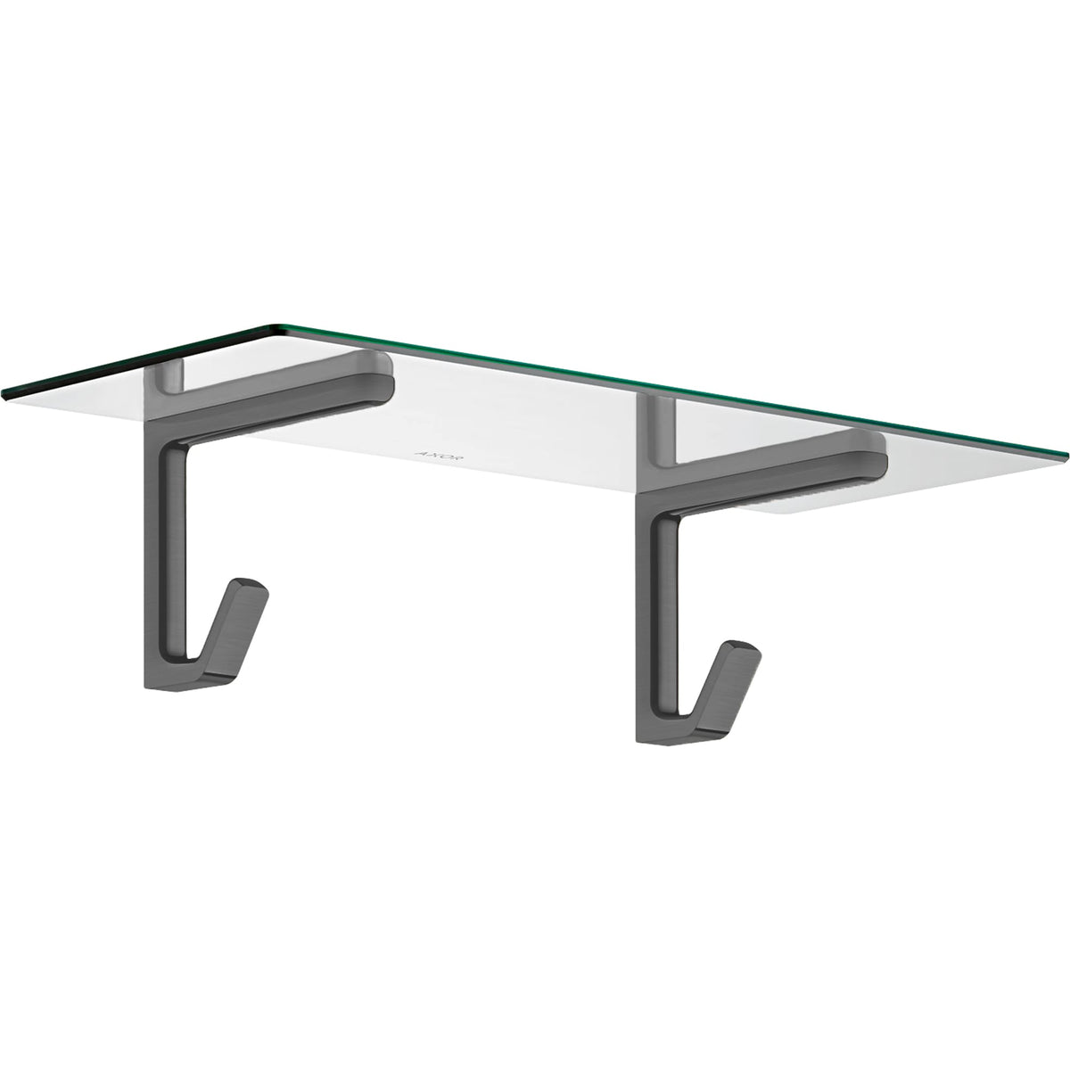 מדף זכוכית עם מתלה מגבות אקסור  AXOR Universal Softsquare Bath towel shelf