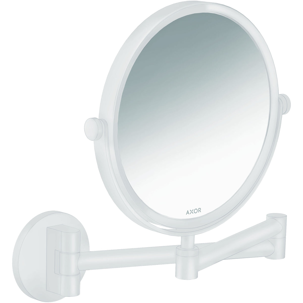מראה מגדילה אקסור XAXOR Universal Circular Shaving mirror