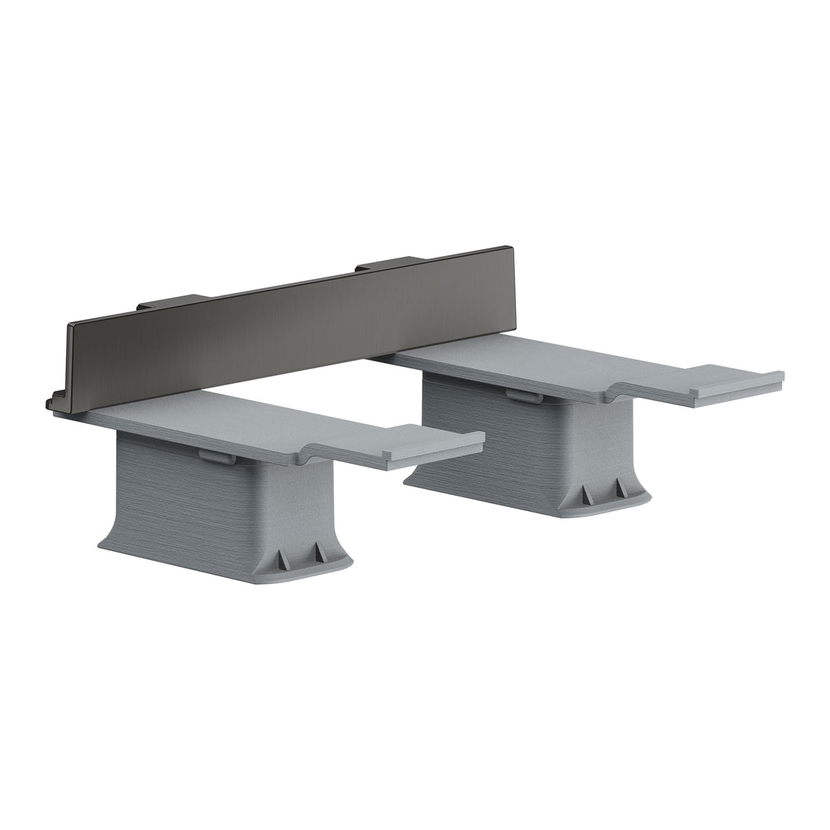 סט מתאמים להתקנת אביזרים על מסילה אקסור AXOR Universal Softsquare Adapter set