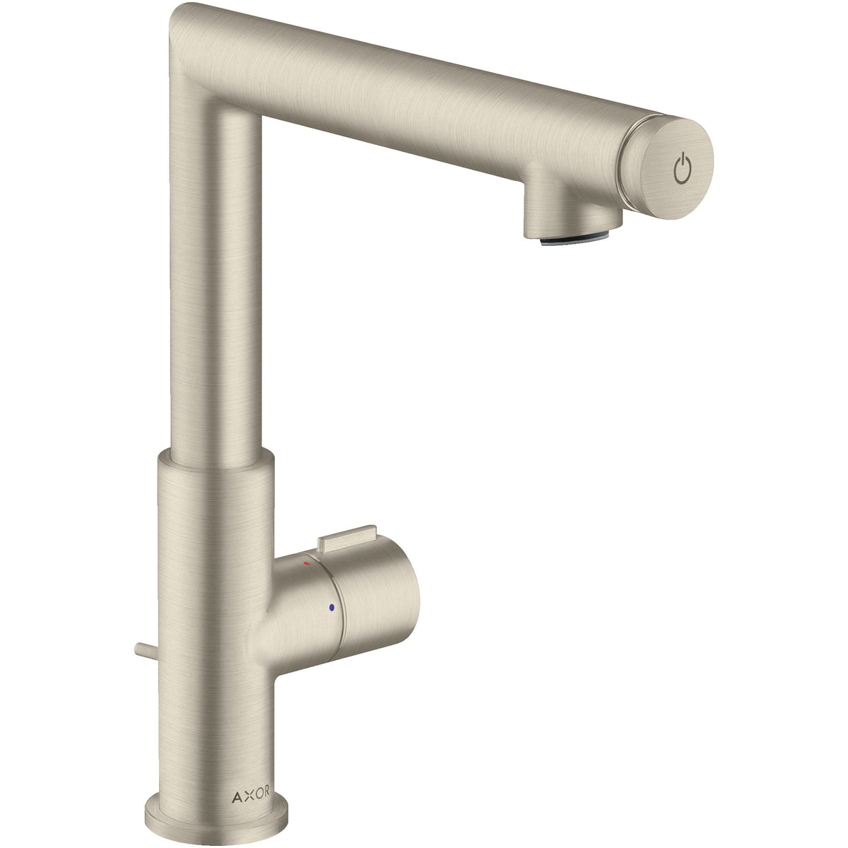 ברז כיור אקסור  AXOR Uno Basin mixer Select 220 with pop-up waste set