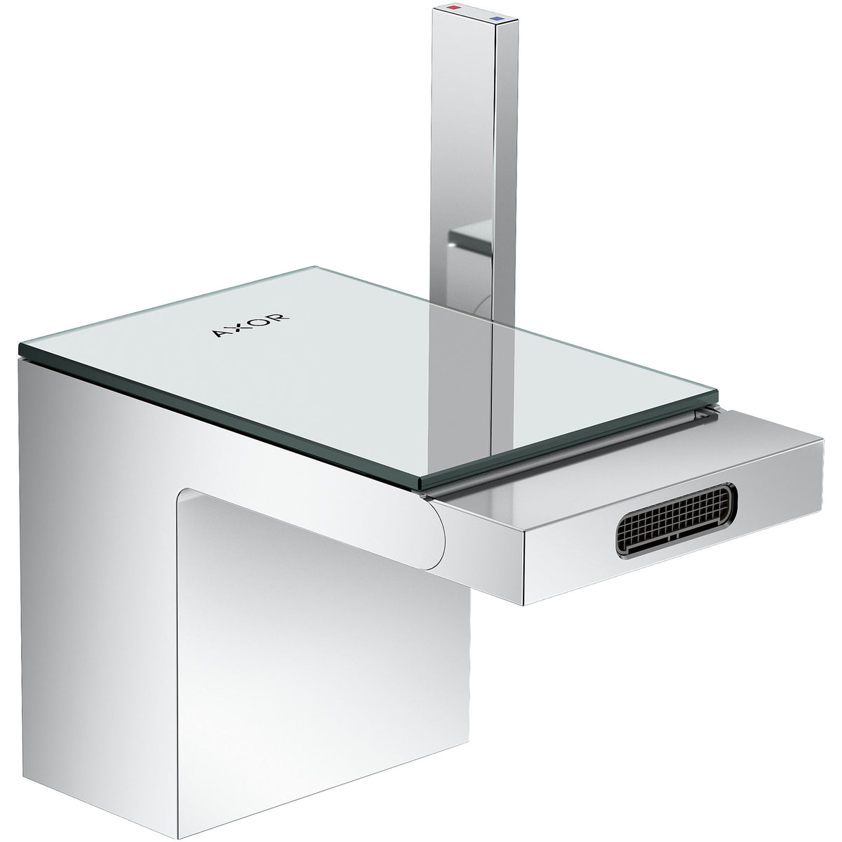 ברז בידה עם מערכת ניקוז פתיחה בלחיצה אקסור AXOR MyEdition Single lever bidet mixer with push-open waste set