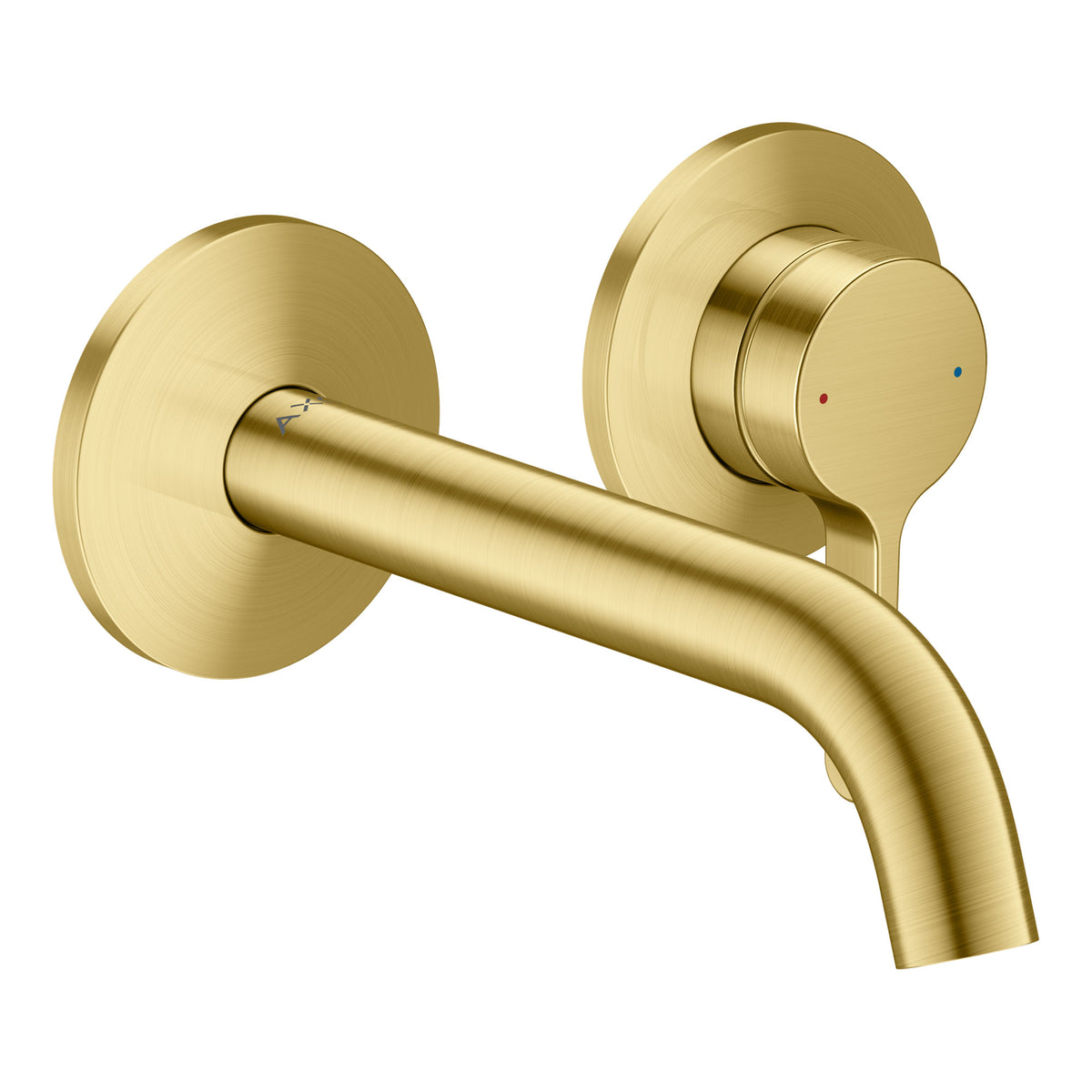 0AXOR One Single lever basin mixer for concealed installation wall-mounted with lever handle and spout 160 mm