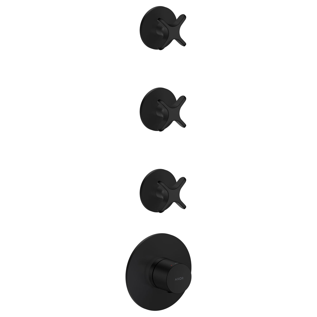 AXOR One Thermostatic module for concealed installation for 3 functions with cross handle