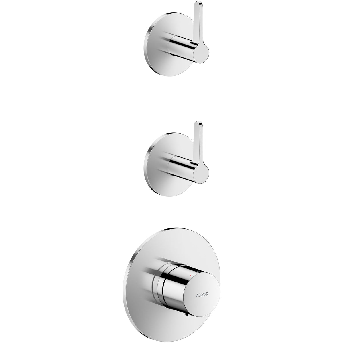אינטרפוץ 4 דרך אקסור  AXOR One Thermostatic module for concealed installation for 2 functions with handle