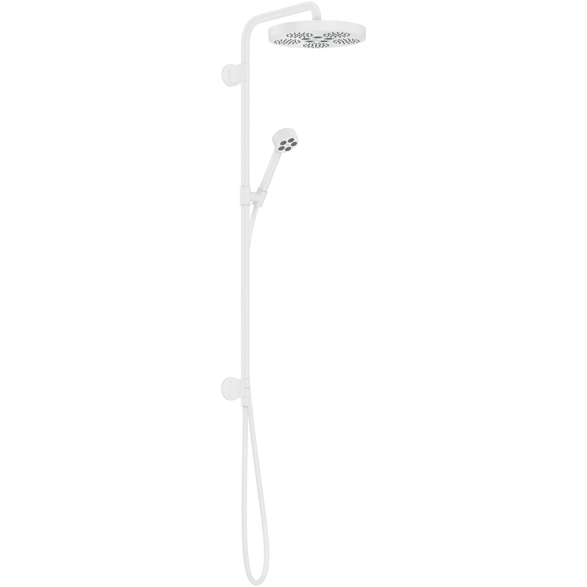 סט מערכת רחצה AXOR One Showerpipe 280 1jet for concealed installation
