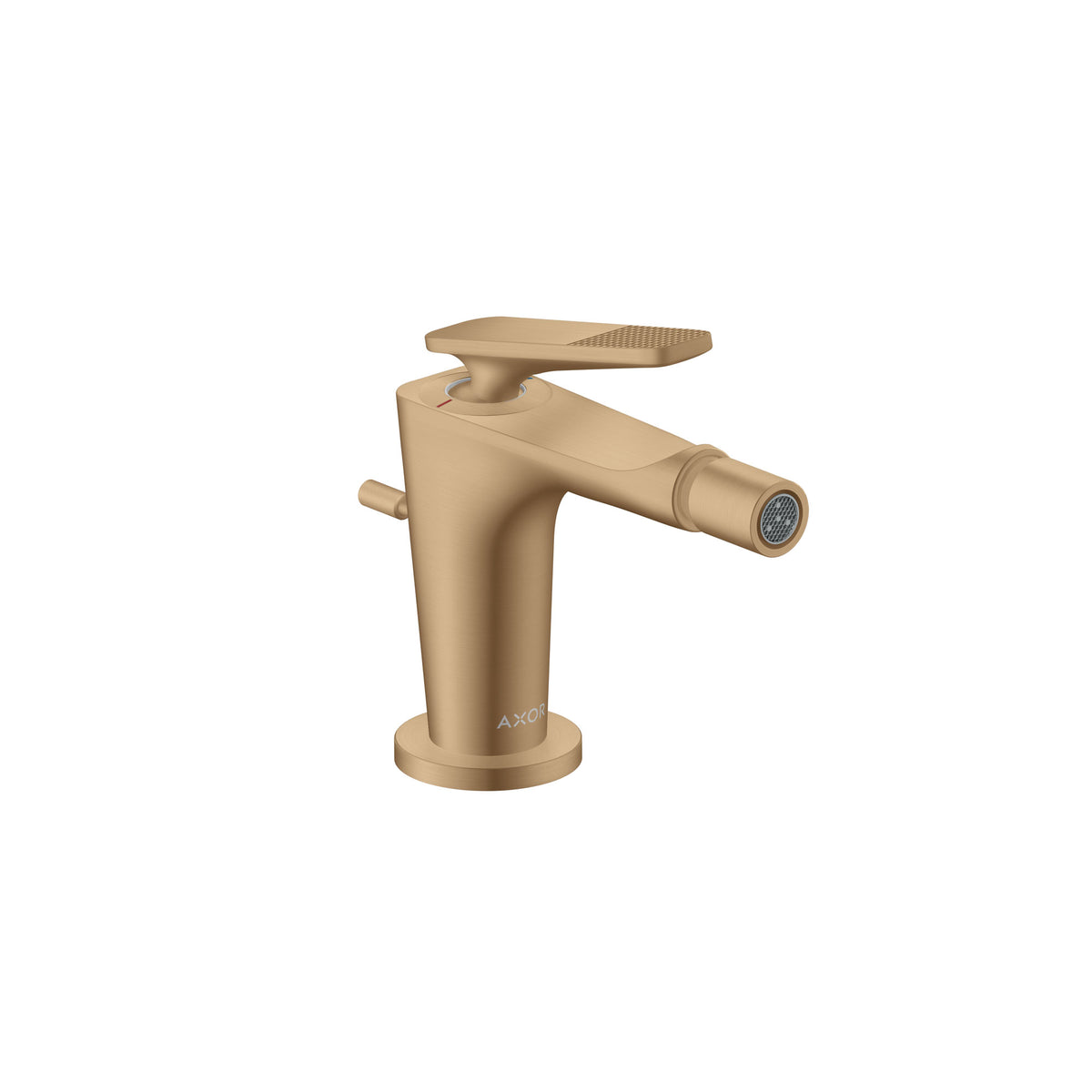 ברז בידה עם מערכת ניקוז אקסור AXOR Citterio C Single lever bidet mixer with pop-up waste set - cubic cut