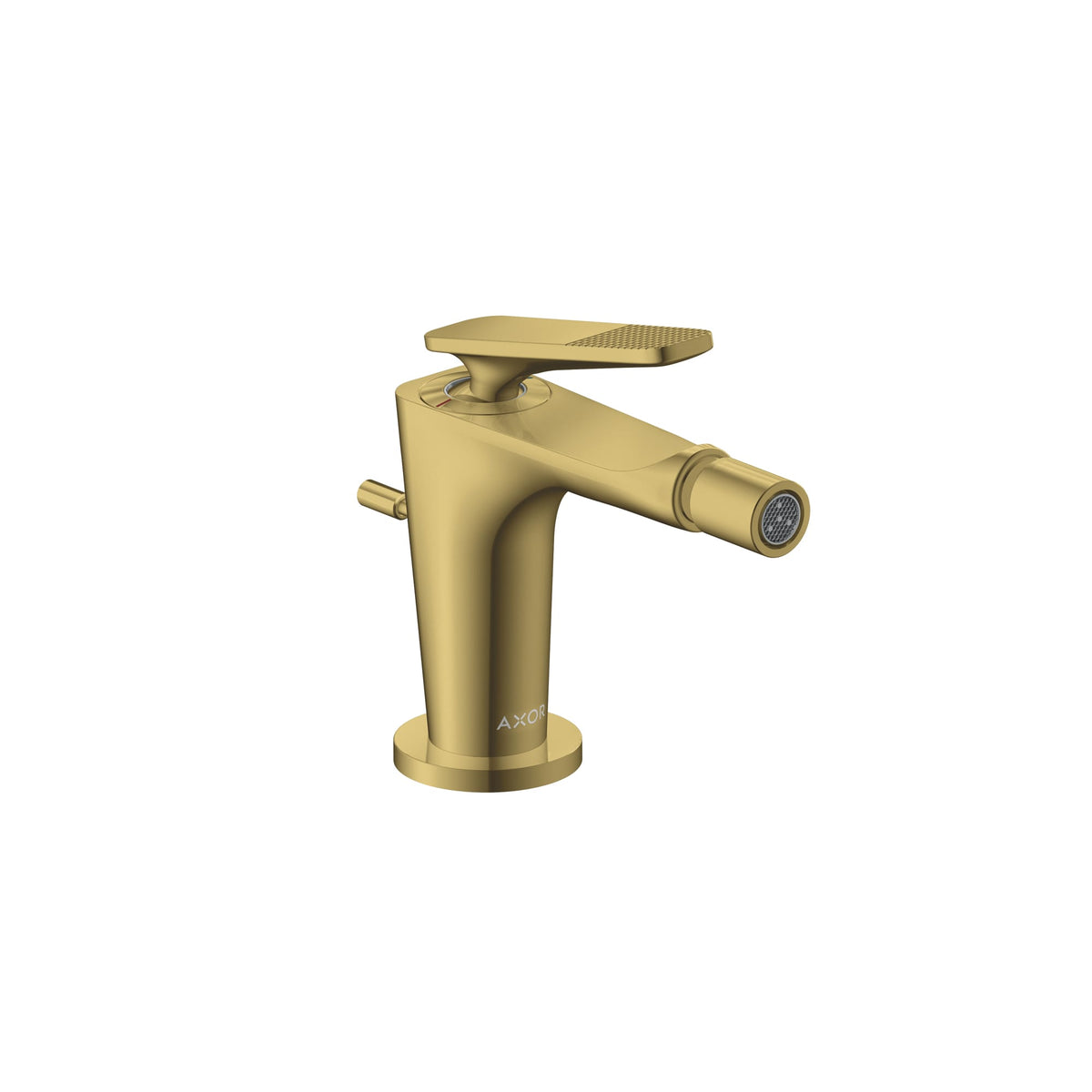 ברז בידה עם מערכת ניקוז אקסור AXOR Citterio C Single lever bidet mixer with pop-up waste set - cubic cut