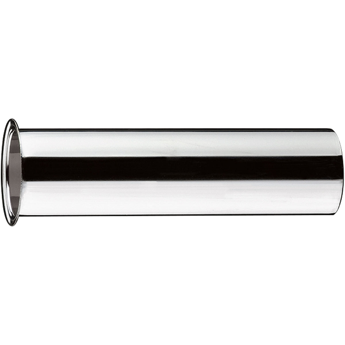 Straight pipe 30 cm with rim