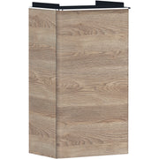 Xelu Q Vanity unit Natural Oak 340/245 for handrinse basin, door hinge left