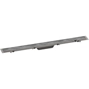 RainDrain Rock Finish set shower drain 900 cut on size and tileable