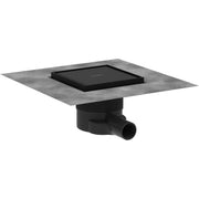 RainDrain Brilliance Complete set point drain 150/150 tileable rear cover