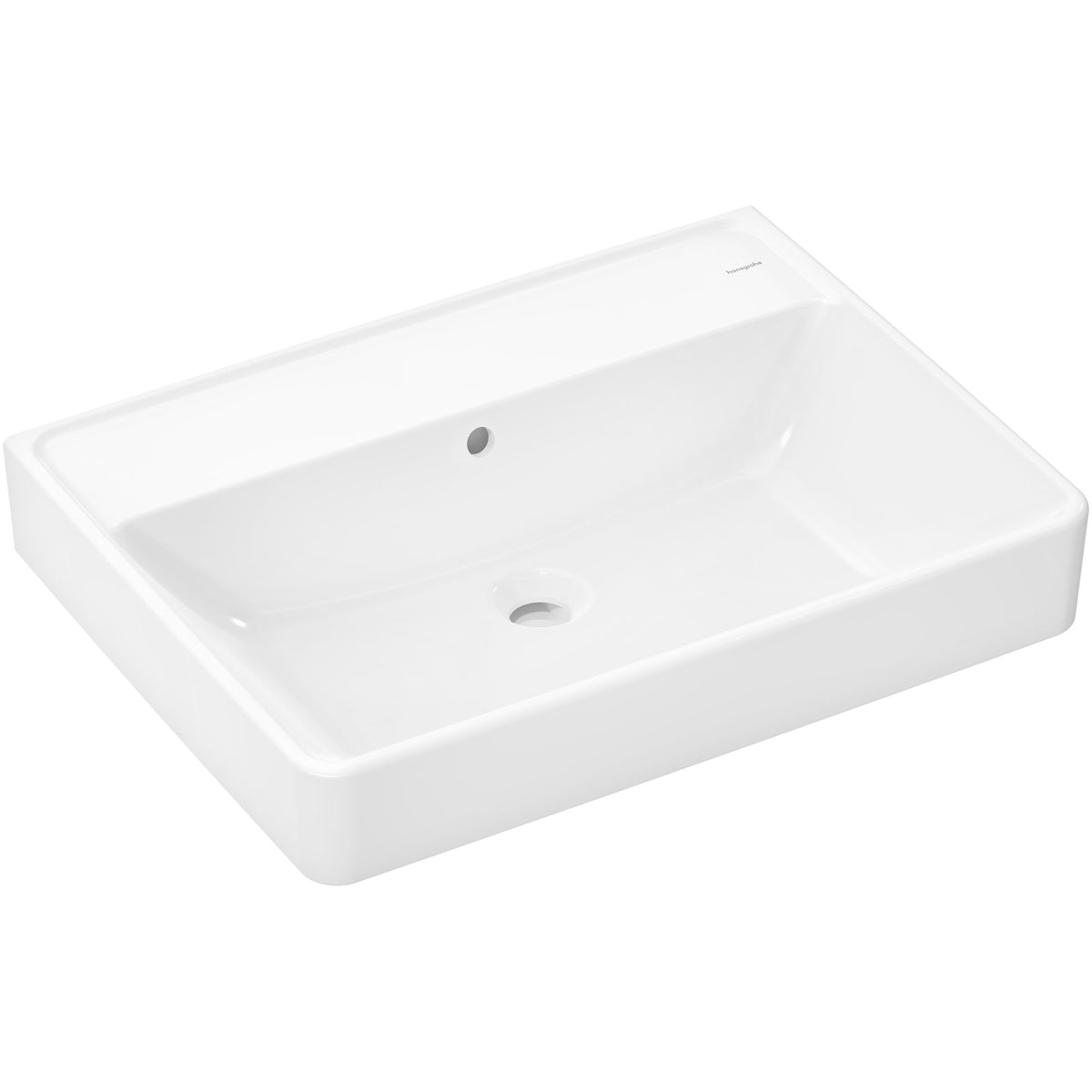 Xanuia Q Wash basin 650/480 without tap hole with overflow
