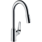Focus M42 Single lever kitchen mixer 220, pull-out spray, 2jet