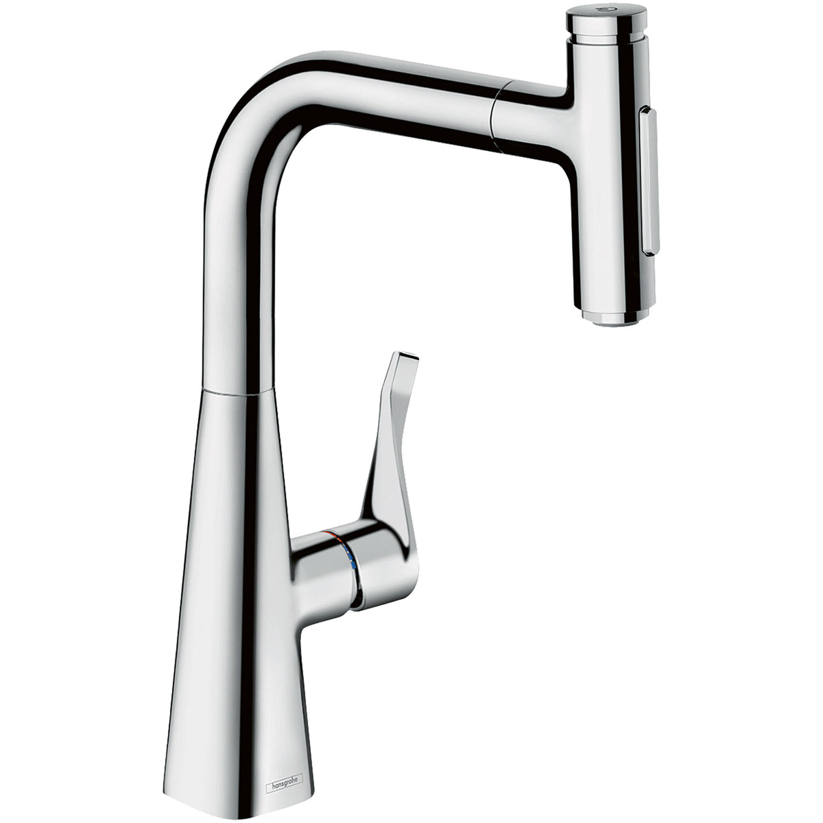 ברז מטבח נשלף 2 מצבים SBOX Metris Select M71 Single lever kitchen mixer 240, pull-out spray, 2jet, sBox