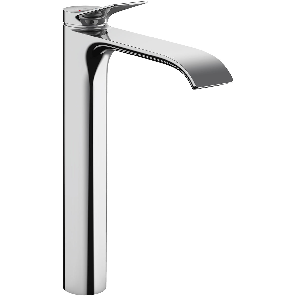 ברז גבוה לכיור רחצה  ivenis Single lever basin mixer 250 for wash bowls with pop-up waste set