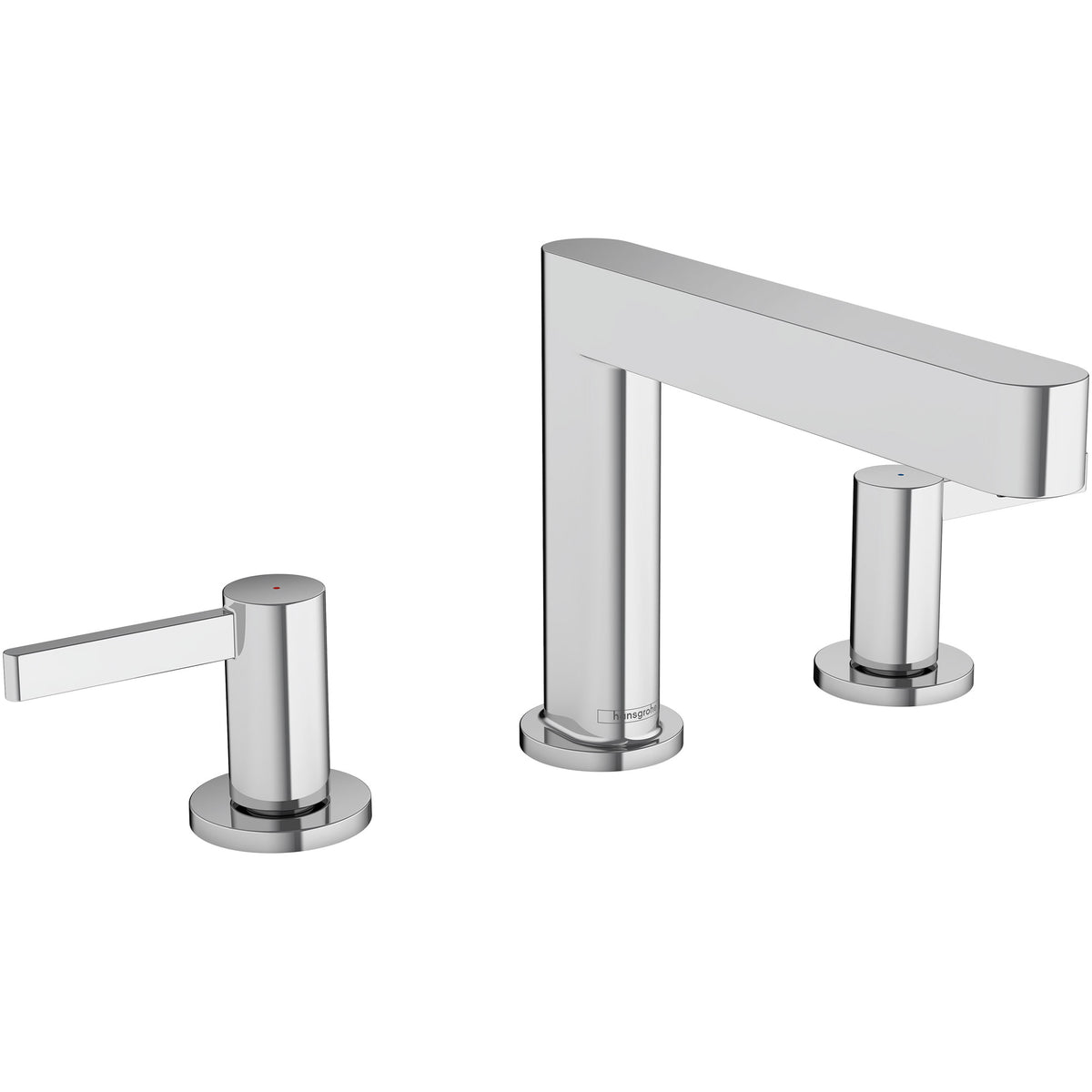 ברז 3 חורים מהמשטח כולל ונטיל פתיחה בלחיצה Finoris 3-hole basin mixer 110 with push-open waste set