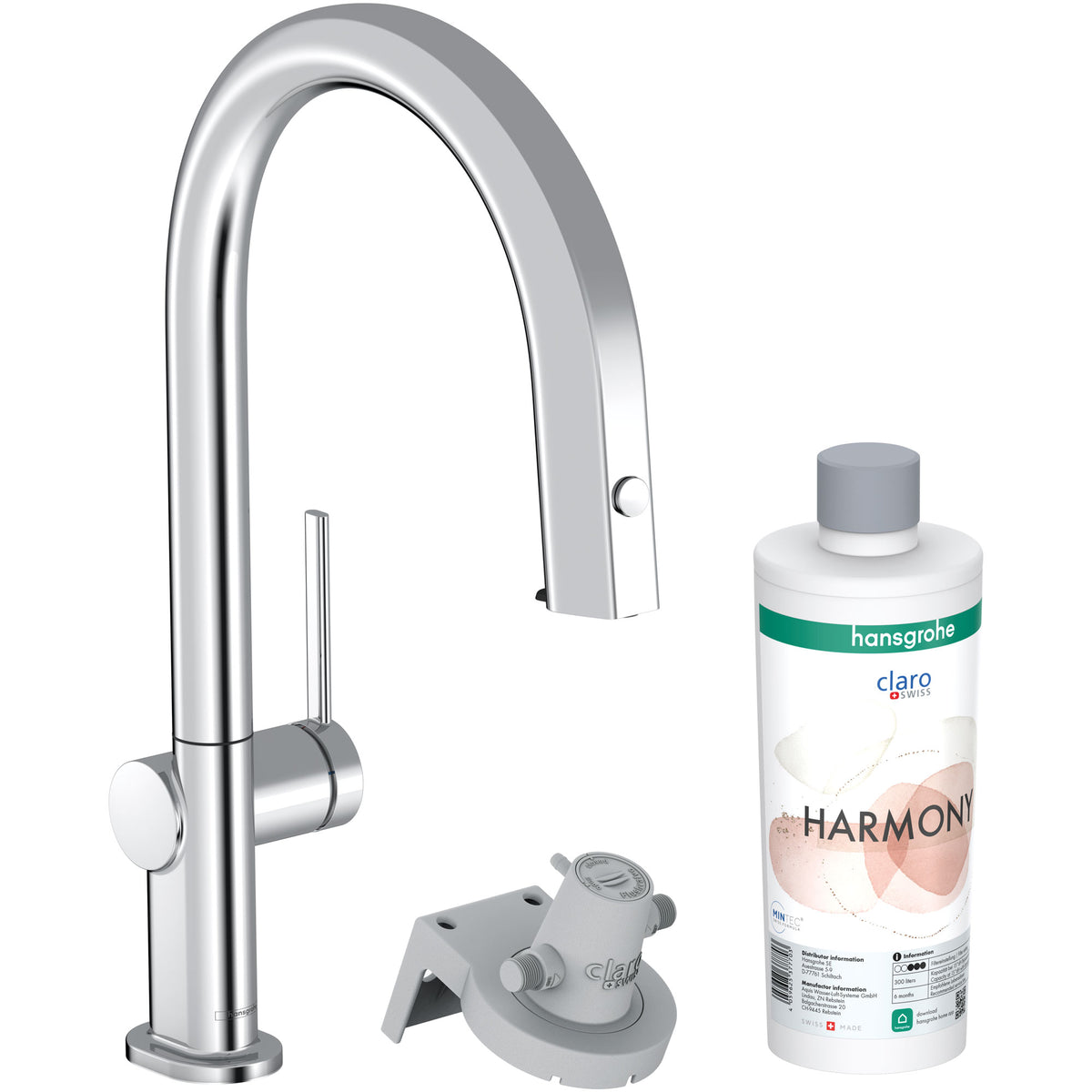 Aqittura M91 FilterSystem 210, pull-out spout, 1jet, sBox, starter set