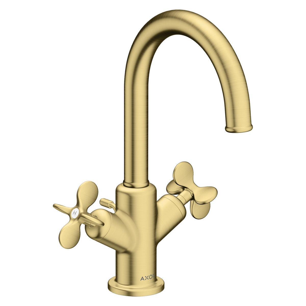 AXOR-Archivio-2-handle-basin-mixer-170-with-cross-handles-and-pop-up-waste-set-Brushed-Brass-34015950