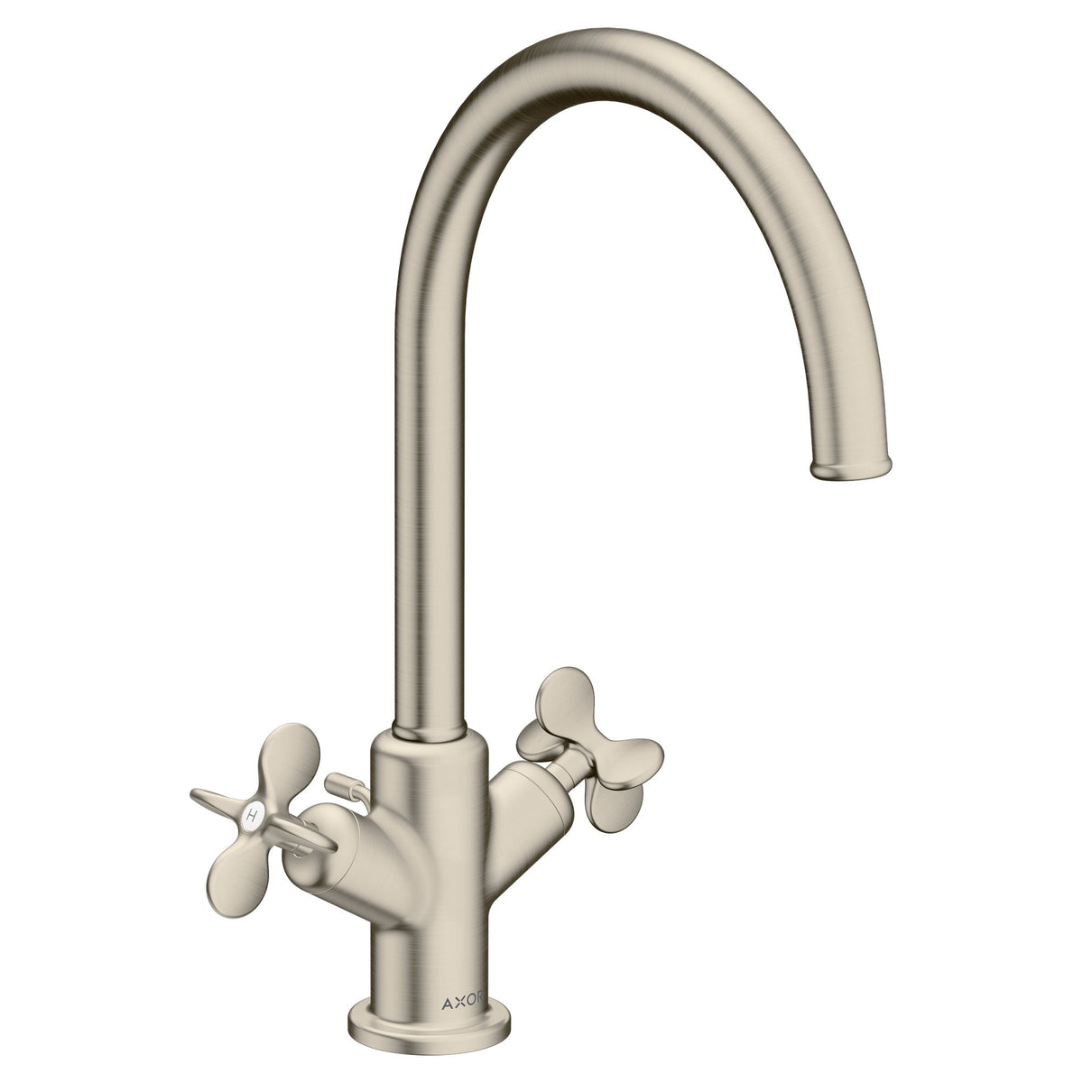 AXOR-Archivio-2-handle-basin-mixer-210-with-cross-handles-and-pop-up-waste-set-Brushed-Nickel-34022820