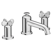 AXOR-Archivio-3-hole-basin-mixer-30-with-cross-handles-and-pop-up-waste-set-Chrome-34024000
