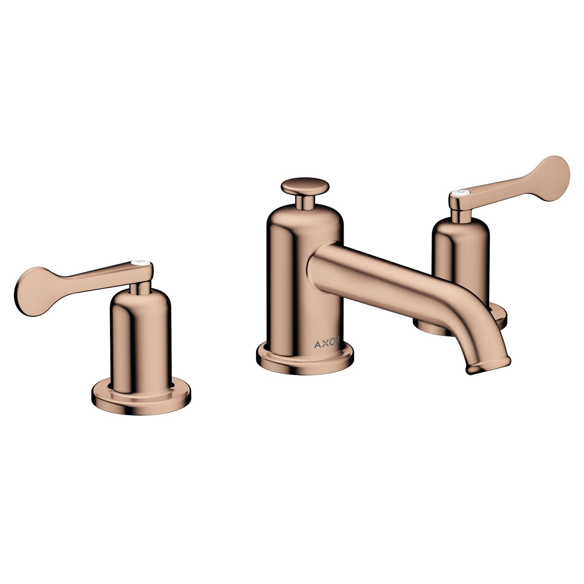 AXOR-Archivio-3-hole-basin-mixer-30-with-lever-handles-and-pop-up-waste-set-Polished-Red-Gold-34026300