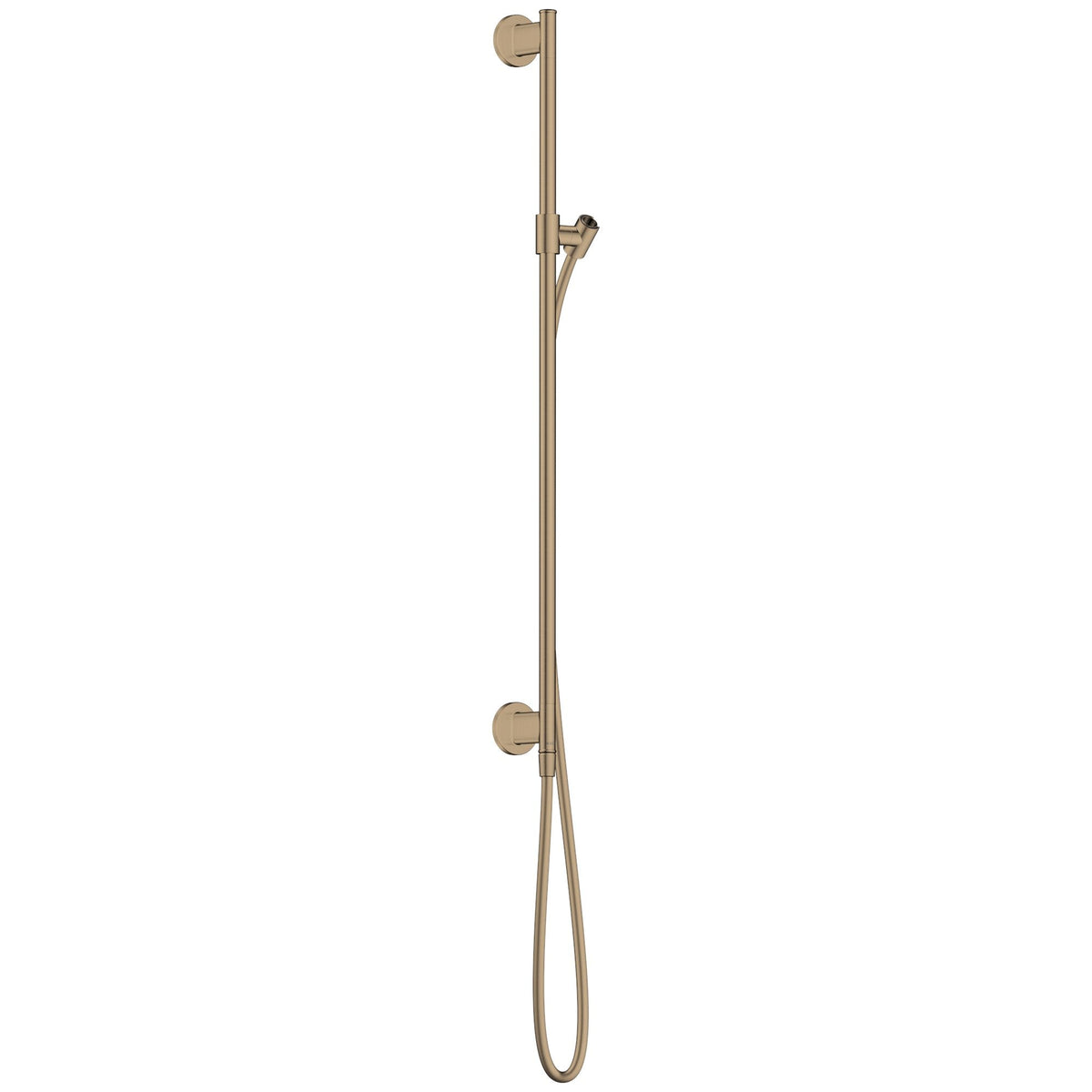 AXOR-Archivio-Shower-bar-0-90-m-with-wall-connection-and-shower-hose-1-60-m-Brushed-Bronze-34066140