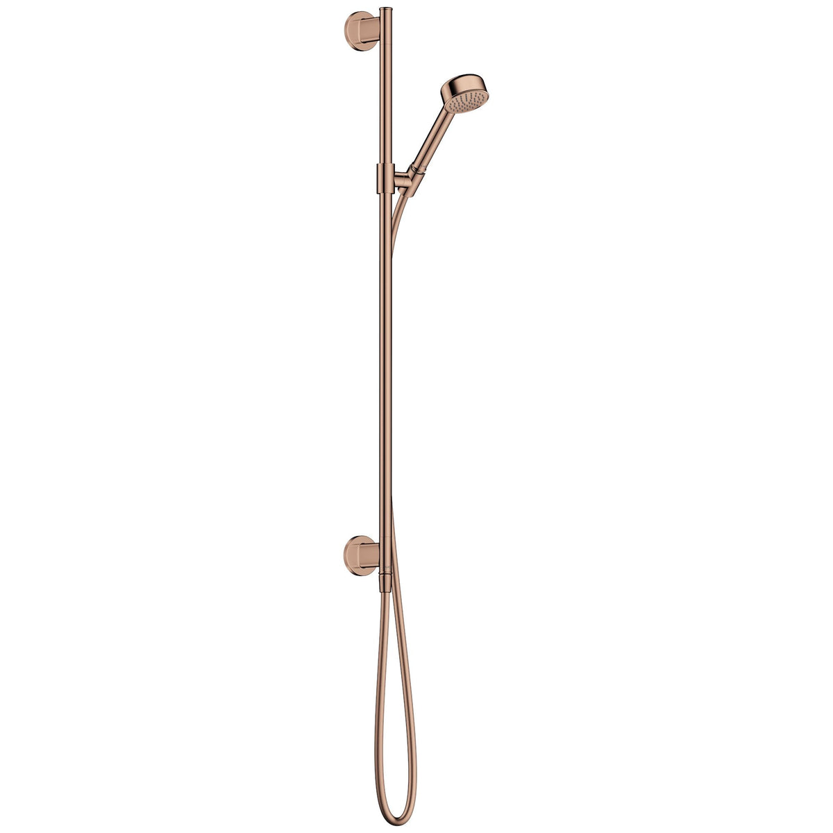 AXOR-Archivio-Shower-set-85-1jet-EcoSmart-with-wall-connection-Polished-Red-Gold-34064300