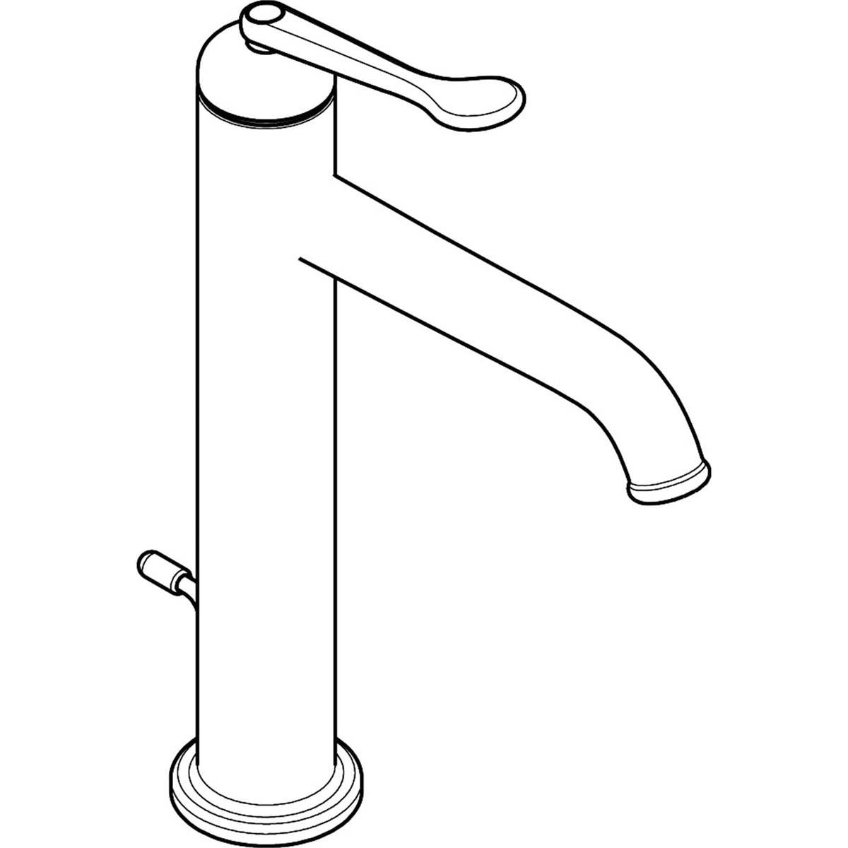 AXOR-Archivio-Single-lever-basin-mixer-170-CoolStart-with-pop-up-waste-set-34007-technical-03