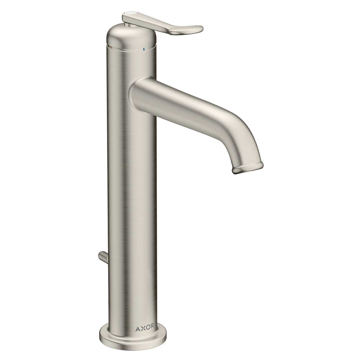 AXOR-Archivio-Single-lever-basin-mixer-170-CoolStart-with-pop-up-waste-set-Stainless-Steel-Optic-34007800