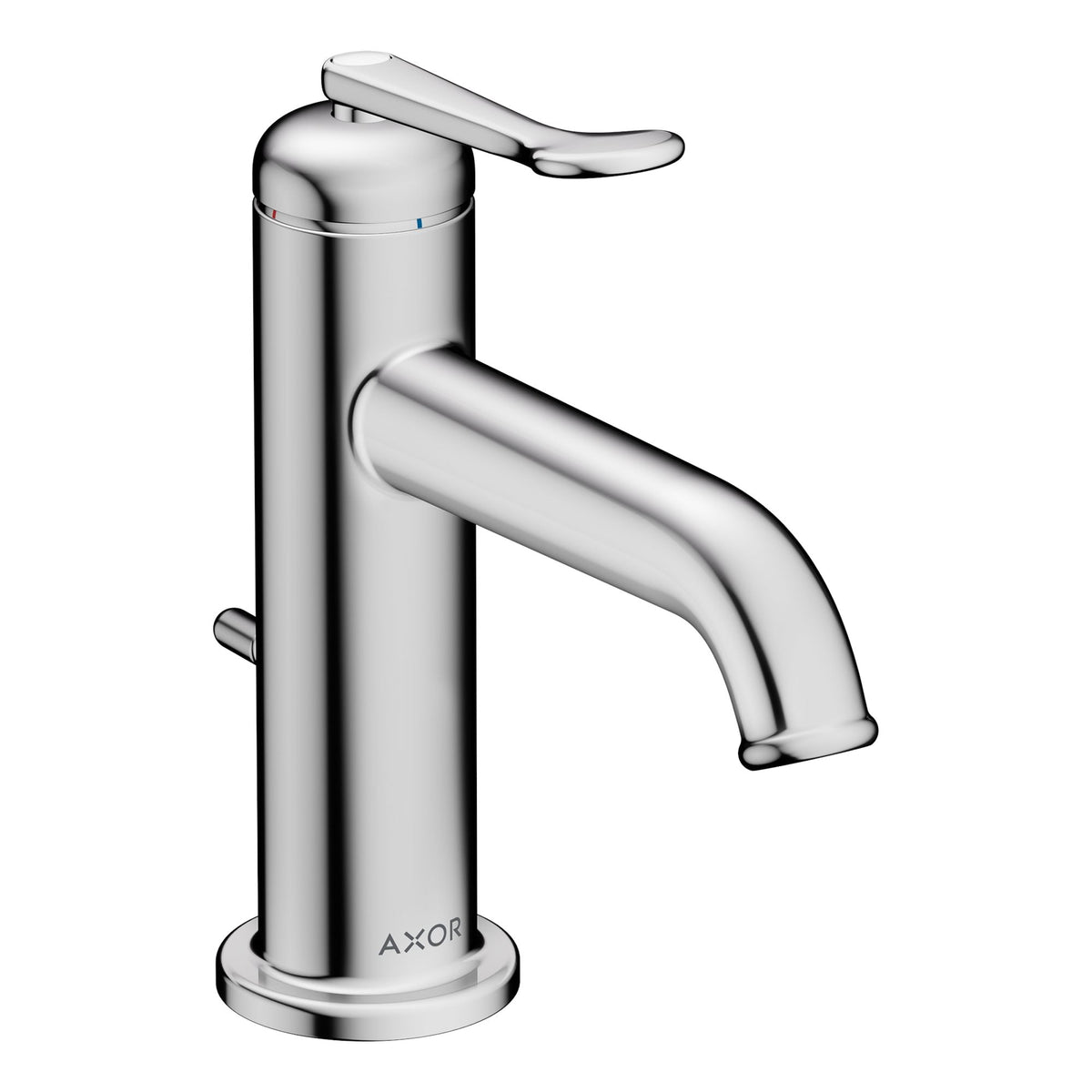 AXOR-Archivio-Single-lever-basin-mixer-90-CoolStart-with-pop-up-waste-set-Chrome-34002000