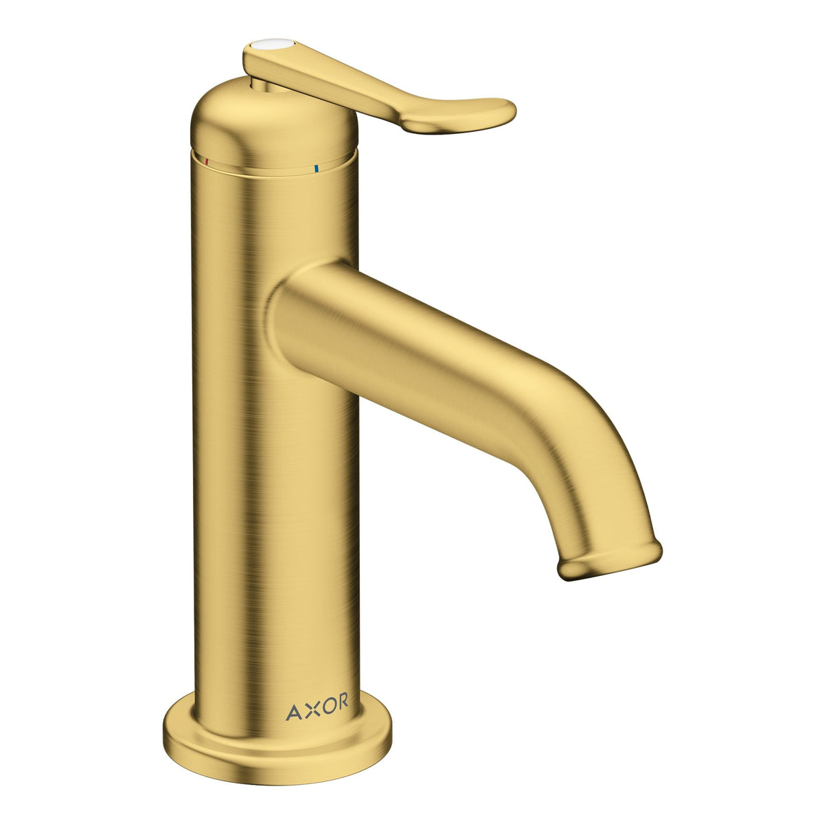 AXOR-Archivio-Single-lever-basin-mixer-90-CoolStart-with-waste-set-Brushed-Gold-Optic-34005250