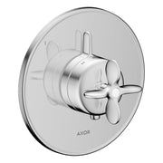 AXOR-Archivio-Thermostat-for-concealed-installation-for-1-function-with-cross-handle-Chrome-34049000