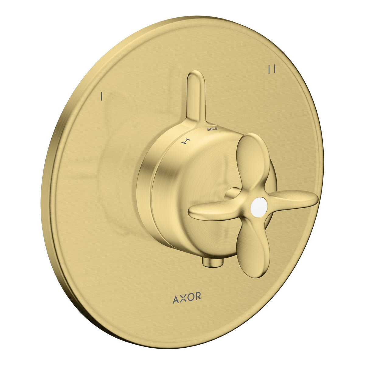 AXOR-Archivio-Thermostat-for-concealed-installation-for-2-functions-with-cross-handle-Brushed-Brass-34050950