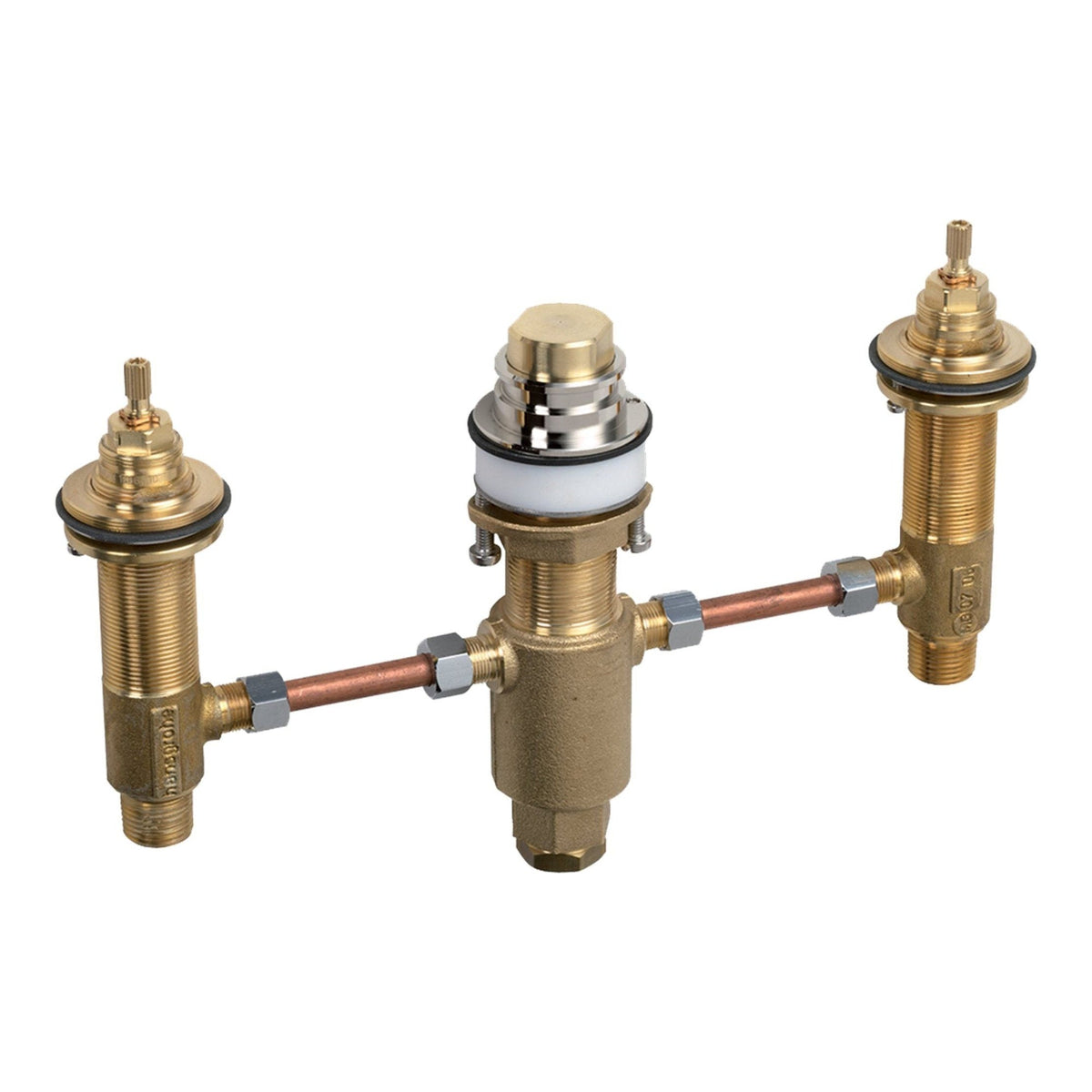 AXOR Basic set for 3 hole rim mounted bath mixer 15484180