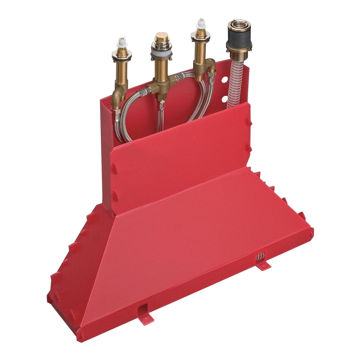 AXOR Basic set for 4 hole rim mounted bath mixer 15480180