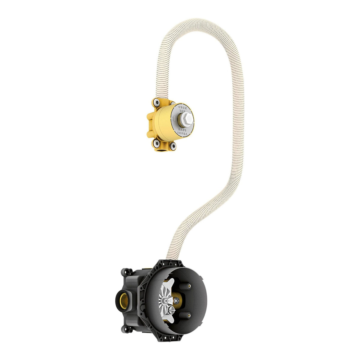 AXOR Basic set for electronic basin mixer for concealed installation wall mounted 16180180