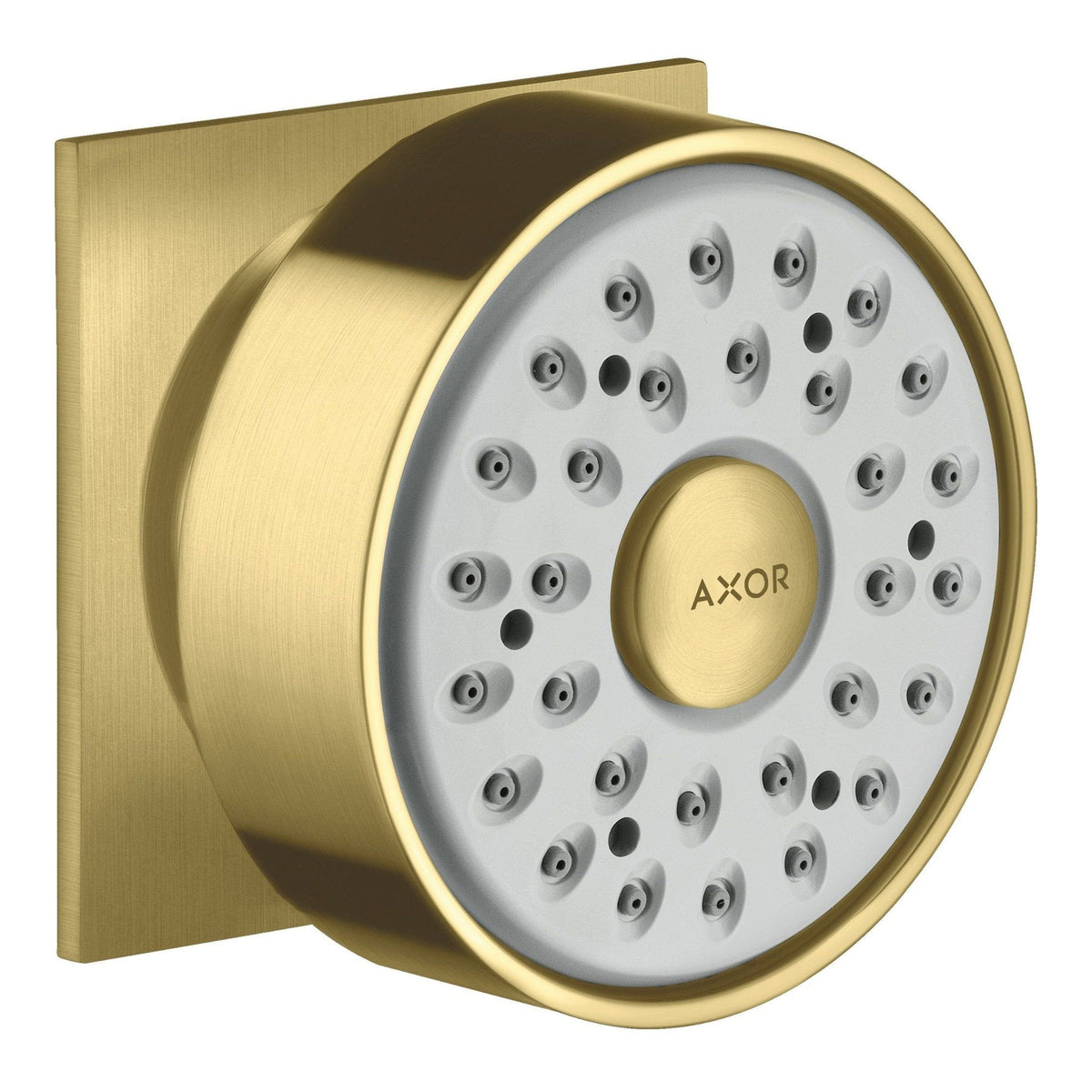 AXOR Body shower 1jet square Brushed Brass 28469950