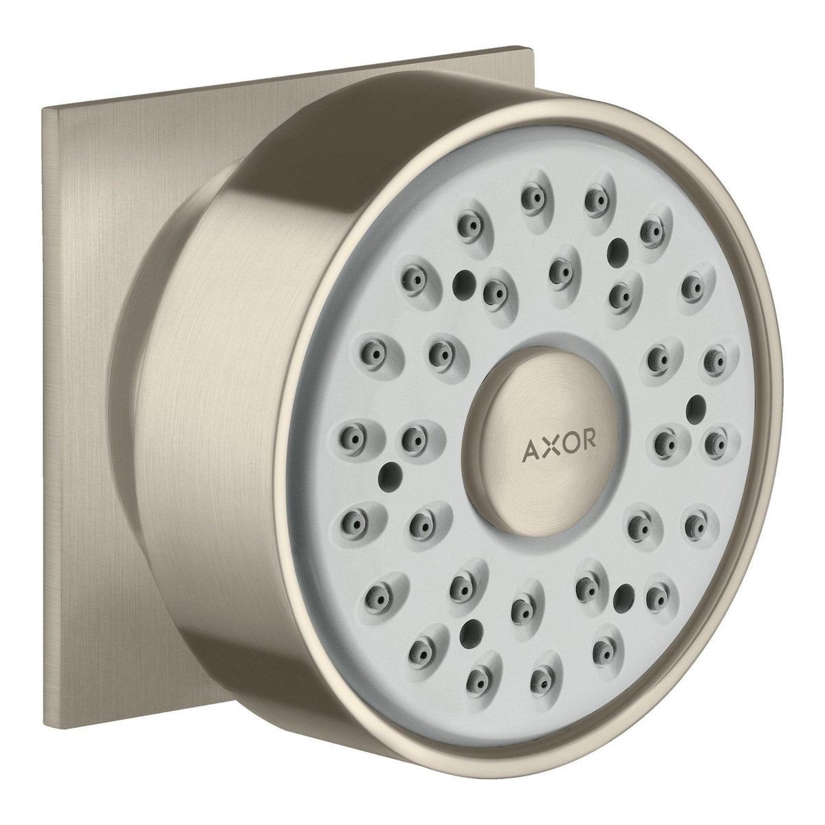 AXOR Body shower 1jet square Brushed Nickel 28469820