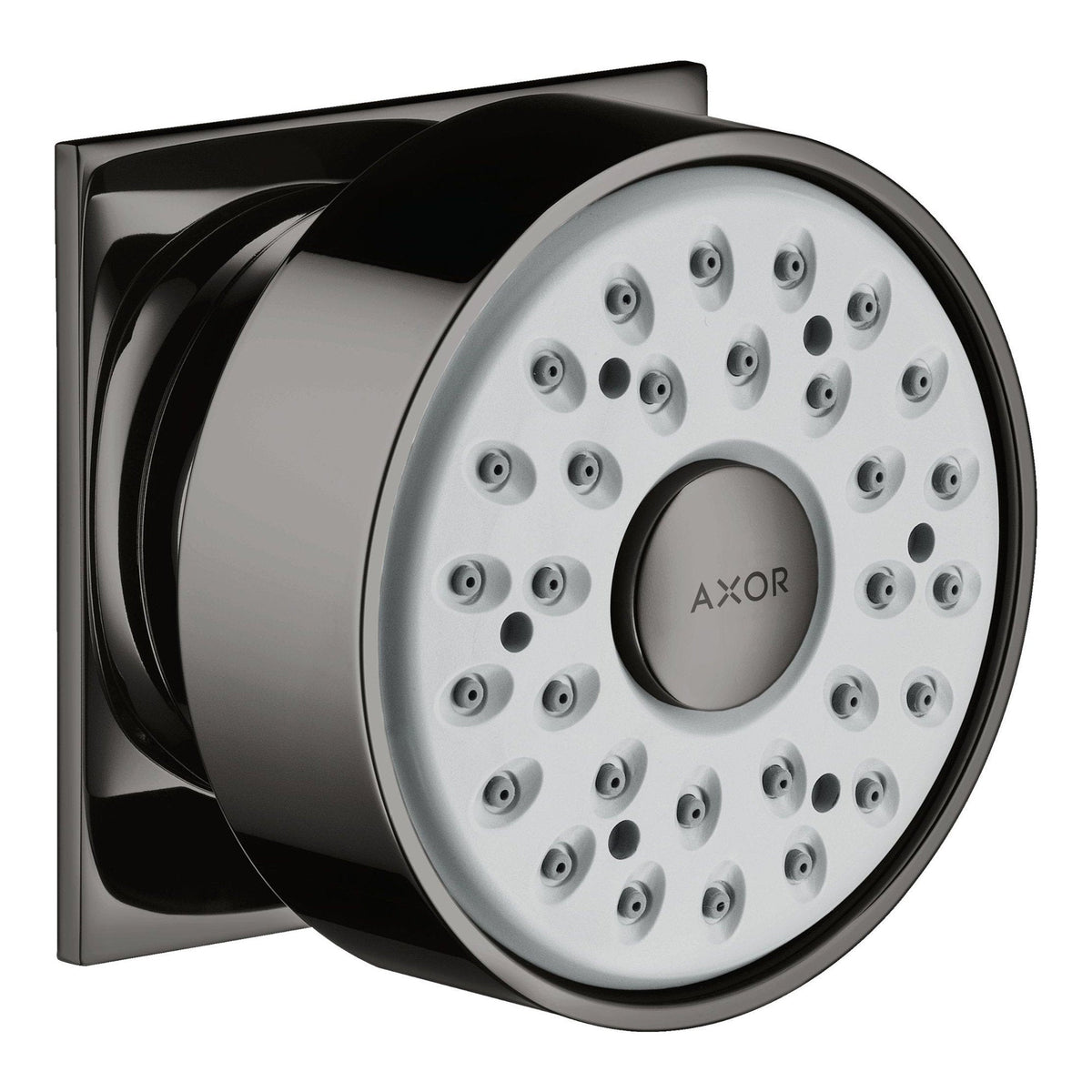 AXOR Body shower 1jet square Polished Black Chrome 28469330