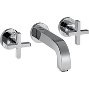AXOR-Citterio-3-hole-basin-mixer-for-concealed-installation-wall-mounted-with-spout-162-mm-cross-handles-and-escutcheons-Chrome-39313000
