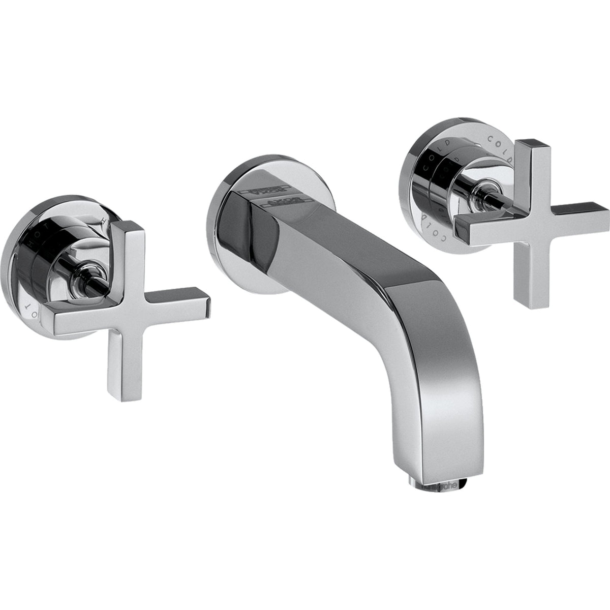 AXOR-Citterio-3-hole-basin-mixer-for-concealed-installation-wall-mounted-with-spout-162-mm-cross-handles-and-escutcheons-Chrome-39313000