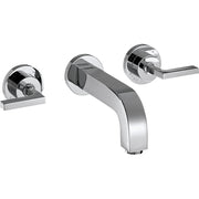 AXOR-Citterio-3-hole-basin-mixer-for-concealed-installation-wall-mounted-with-spout-162-mm-lever-handles-and-escutcheons-Chrome-39315000