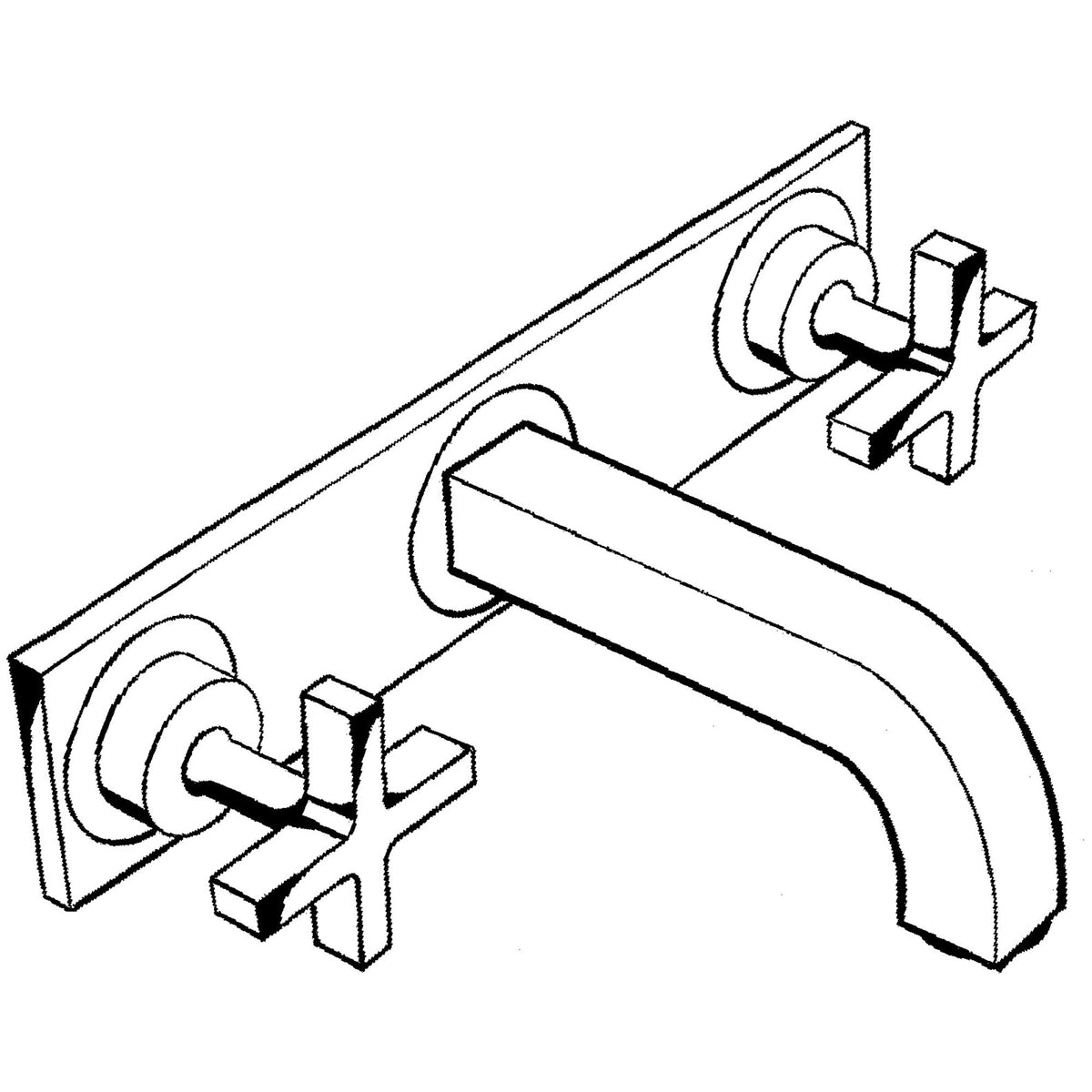 AXOR-Citterio-3-hole-basin-mixer-for-concealed-installation-wall-mounted-with-spout-166-mm-cross-handles-and-plate-39314-technical-03