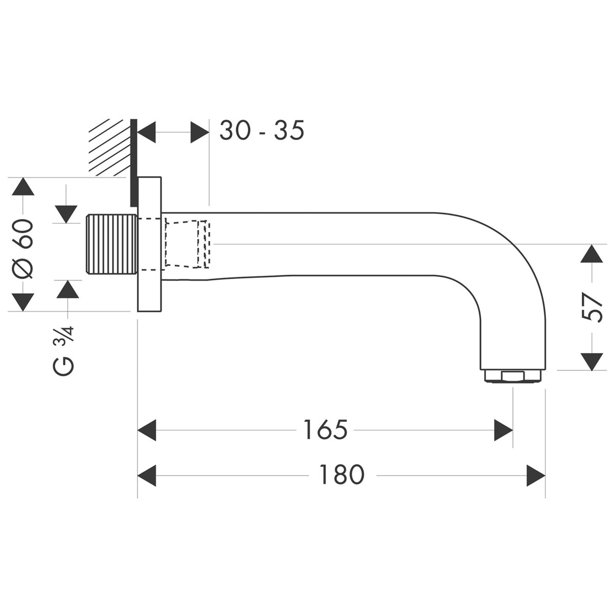AXOR-Citterio-Bath-spout-39410-technical-02